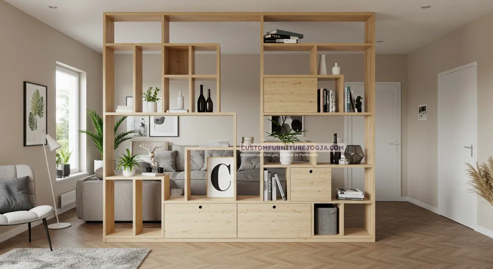 Jasa Pembuatan Rak Partisi Jogja